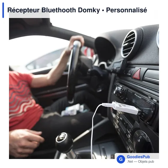 Clé USB personnalisable avec logo pour entreprises - Récepteur Bluetooth Domky - Image 6