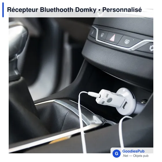 Clé USB personnalisable avec logo pour entreprises - Récepteur Bluetooth Domky - Image 7