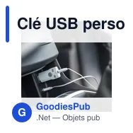 Clé USB personnalisable avec logo pour entreprises - Récepteur Bluetooth Domky - Miniature 8