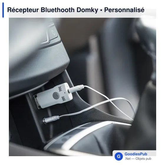 Clé USB personnalisable avec logo pour entreprises - Récepteur Bluetooth Domky - Image 8