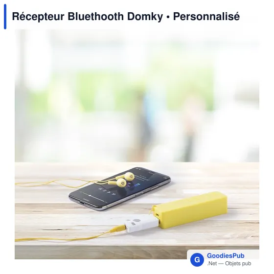 Clé USB personnalisable avec logo pour entreprises - Récepteur Bluetooth Domky - Image 9