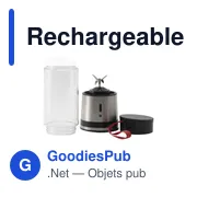 Mixeur rechargeable personnalisable pour smoothies avec logo - Miniature 4