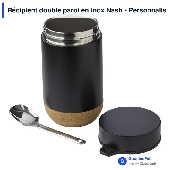 Récipient double paroi en inox Nash - Image 2