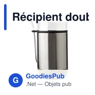 Récipient double paroi en inox Nash - Miniature 3