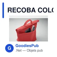 RECOBA COLOUR Sac isotherme en coton recyclé - Miniature 11