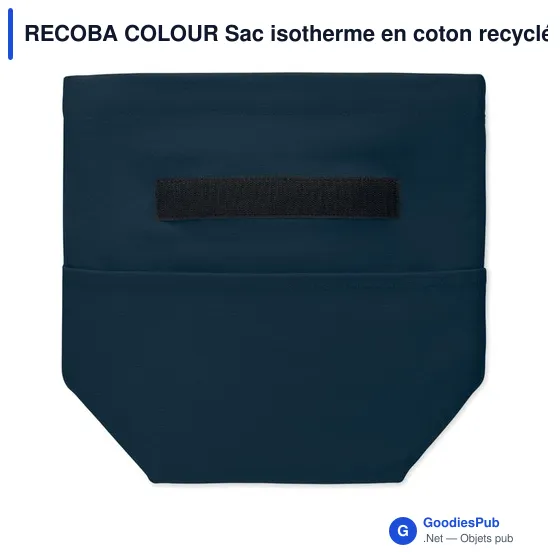 RECOBA COLOUR Sac isotherme en coton recyclé - Image 3