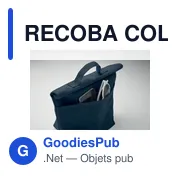 RECOBA COLOUR Sac isotherme en coton recyclé - Miniature 4