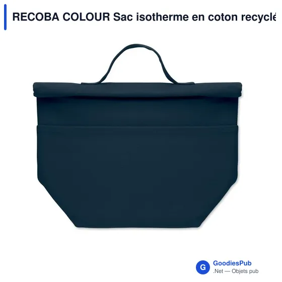 RECOBA COLOUR Sac isotherme en coton recyclé - Image 5