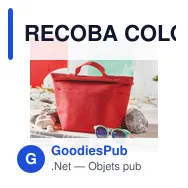 RECOBA COLOUR Sac isotherme en coton recyclé - Miniature 10