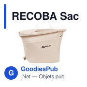 RECOBA Sac isotherme en coton recyclé - Miniature 4