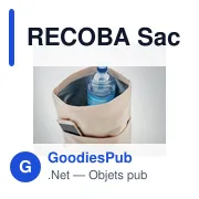 RECOBA Sac isotherme en coton recyclé - Miniature 5