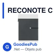 RECONOTE Carnet recyclé ligné et stylo - Miniature 2