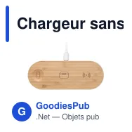 Chargeur sans fil 3 en 1 personnalisable avec logo - RECPAD - Miniature 2