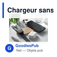 Chargeur sans fil 3 en 1 personnalisable avec logo - RECPAD - Miniature 4
