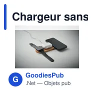 Chargeur sans fil 3 en 1 personnalisable avec logo - RECPAD - Miniature 5