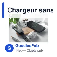 Chargeur sans fil 3 en 1 personnalisable avec logo - RECPAD - Miniature 8