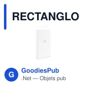 RECTANGLO Porte-clés PU - Miniature 2