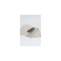 Variante beige - Housse d'ordinateur portable personnalisable en feutre recyclé - MADE out ofavec logo