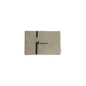 Variante taupe - Housse d'ordinateur portable personnalisable en feutre recyclé - MADE out ofavec logo
