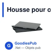 Housse pour ordinateur portable 16" personnalisable en cuir recycléavec logo - Miniature 9