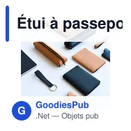 Étui à passeport personnalisable en cuir recyclé avec logo - MADE out of - Miniature 11