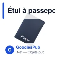 Étui à passeport personnalisable en cuir recyclé avec logo - MADE out of - Miniature 9