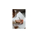 Variante marron - Carnet A5 personnalisable en cuir recyclé avec logo - MADE out of