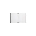 Variante bleu foncé - Carnet A5 personnalisable en cuir recyclé avec logo - MADE out of