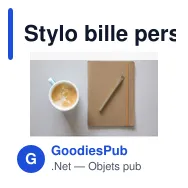Stylo bille personnalisable en papier recyclé avec logo - Miniature 4