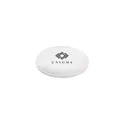Variante blanc - Frisbee personnalisable en plastique recyclé avec logo