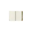 Variante vert - Bloc-notes personnalisable RecycleNote-L avec logo