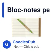 Bloc-notes personnalisable RecycleNote-S avec logo - Miniature 4