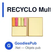 RECYCLO Multi bloc en papier recyclé - Miniature 2
