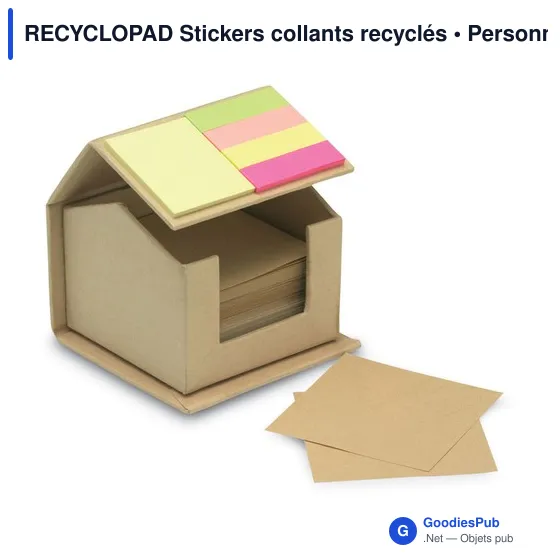 RECYCLOPAD Stickers collants recyclés - Image 2