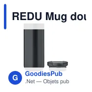 REDU Mug double paroi 330ml - Miniature 3
