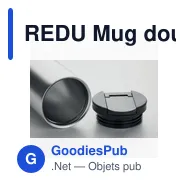 REDU Mug double paroi 330ml - Miniature 7