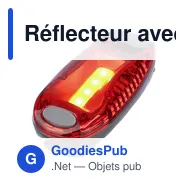 Réflecteur avec LEDs Joanne - Miniature 3