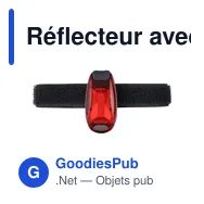 Réflecteur avec LEDs Joanne - Miniature 5