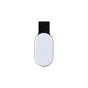 Variante bleu cobalt - Réflecteur personnalisable avec LEDs pour sécurité - Ofeliaavec logo
