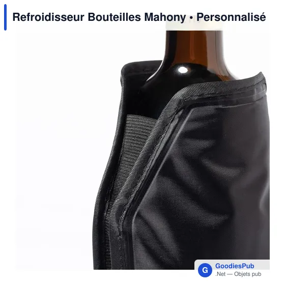 Refroidisseur Bouteilles personnalisable avec logo - Mahony - Image 4