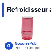Refroidisseur à bouteilles personnalisable Pusko avec logo - Miniature 1