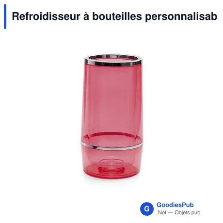 Refroidisseur à bouteilles personnalisable Pusko avec logo