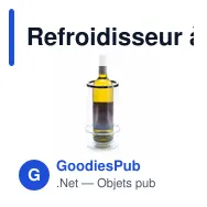 Refroidisseur à bouteilles personnalisable Pusko avec logo - Miniature 3