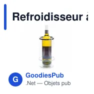 Refroidisseur à bouteilles personnalisable Pusko avec logo - Miniature 4