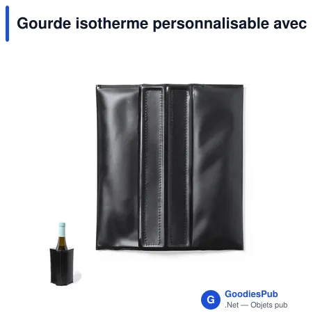 Gourde isotherme personnalisable avec logo pour entreprises