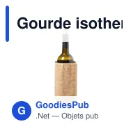 Gourde isotherme personnalisable avec logo pour entreprises - Miniature 2