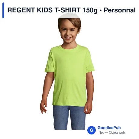 REGENT KIDS T-SHIRT 150g