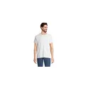 Variante blanc - Tee-shirt personnalisable REGENT V avec logo - Col V