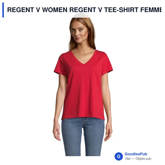 Tee-shirt femme personnalisable avec logo - REGENT V - Image 1