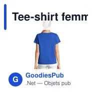 Tee-shirt femme personnalisable avec logo - REGENT V - Miniature 11
